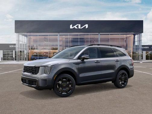 Steel Gray 2026 Kia Sorento Hybrid SX Prestige