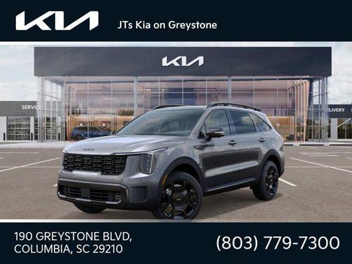 Steel Gray 2026 Kia Sorento Hybrid SX Prestige
