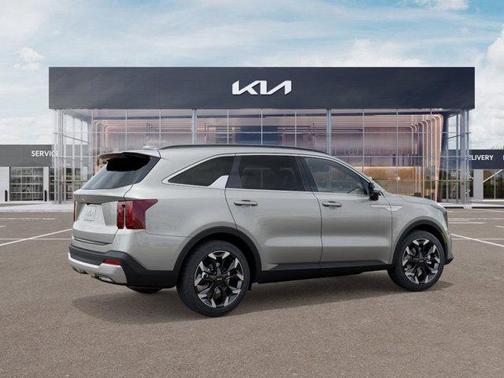 Ivory Silver 2026 Kia Sorento SX