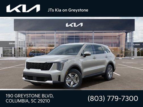 Ivory Silver 2026 Kia Sorento LX