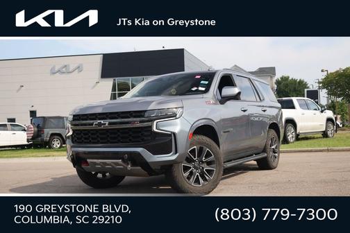 Satin Steel Metallic 2021 Chevrolet Tahoe Z71