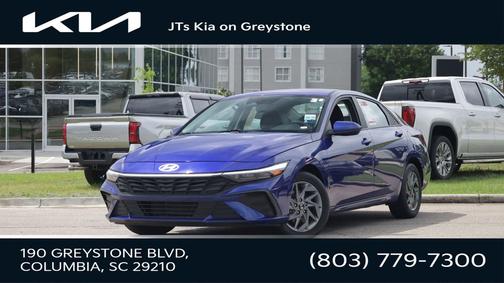 Intense Blue 2024 Hyundai ELANTRA SEL