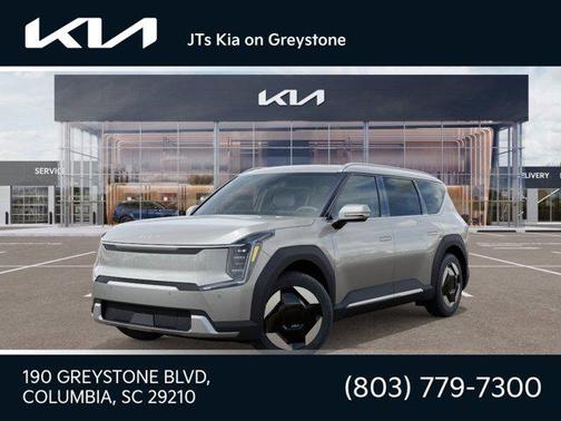 Ivory Silver 2026 Kia EV9 Wind