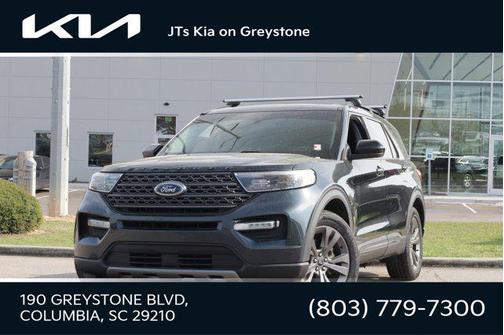 Stone Blue Metallic 2023 Ford Explorer XLT