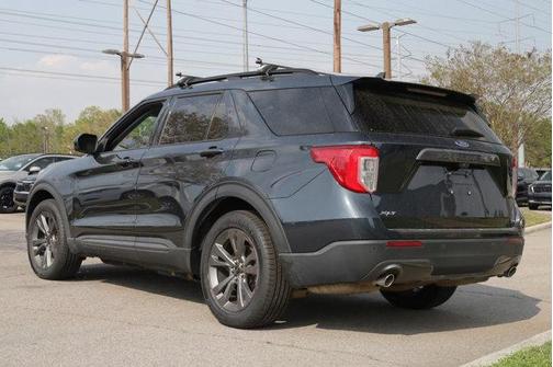 Stone Blue Metallic 2023 Ford Explorer XLT