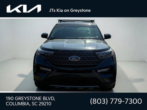 Stone Blue Metallic 2023 Ford Explorer XLT