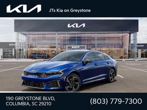 Yacht Blue 2026 Kia K5 GT-Line AWD