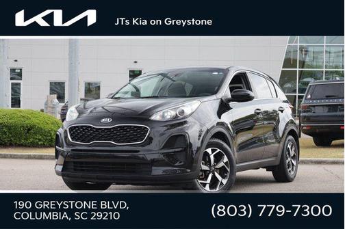 Black Cherry Pearl 2020 Kia Sportage LX
