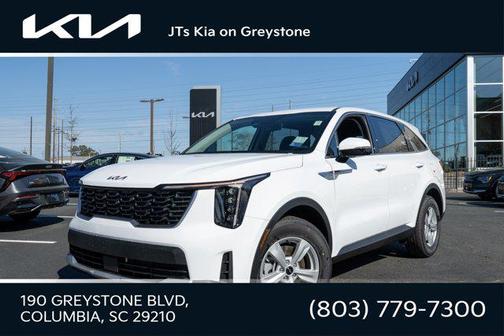 Glacial White Pearl 2026 Kia Sorento LX