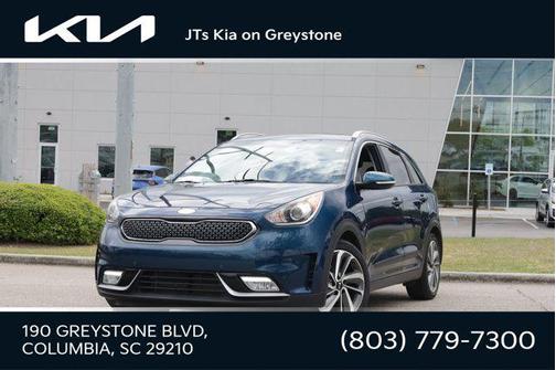 Deep Cerulean 2017 Kia Niro Touring