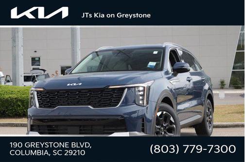 Midnight Lake Blue 2026 Kia Sorento S