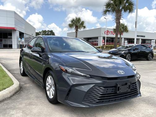 Black 2025 Toyota Camry LE