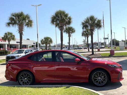 Supersonic Red 2025 Toyota Camry XSE