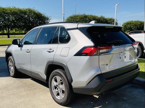 Silver Sky Metallic 2025 Toyota RAV4 Hybrid LE