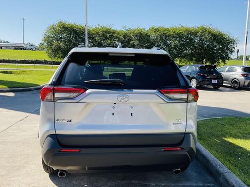 Silver Sky Metallic 2025 Toyota RAV4 Hybrid LE