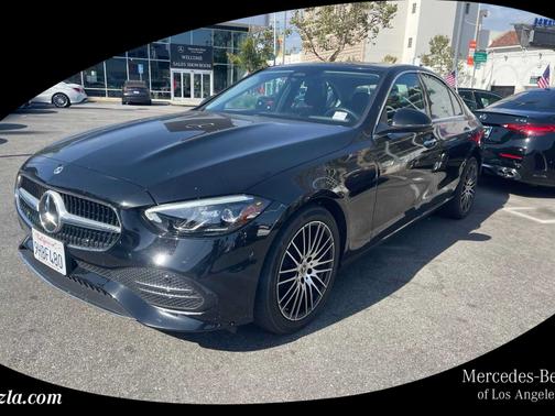 Black 2023 Mercedes-Benz C-Class C 300