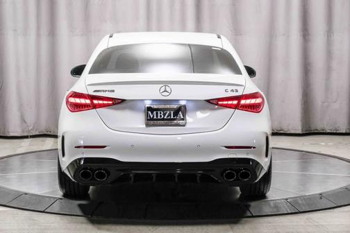 Polar White 2023 Mercedes-Benz AMG C 43