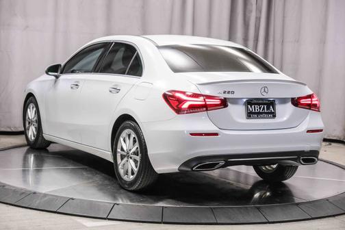 Digital White Pearl Metallic 2020 Mercedes-Benz A-Class A 220