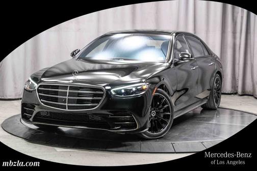 Black 2023 Mercedes-Benz S-Class S 580 4MATIC
