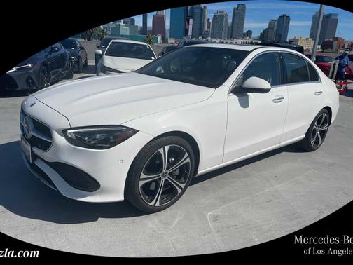 Polar White 2024 Mercedes-Benz C-Class C 300