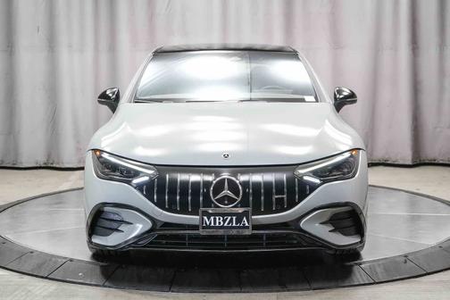 MANUFAKTUR Alpine Grey Non-Metallic 2023 Mercedes-Benz AMG EQE