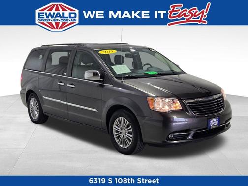 Granite Crystal Clearcoat Metallic 2015 Chrysler Town & Country Touring-L