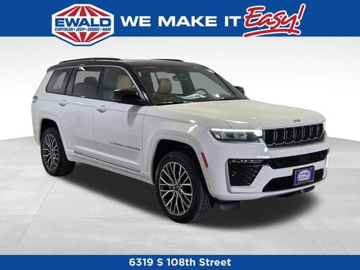 Bright White Clearcoat 2026 Jeep Grand Cherokee L Summit