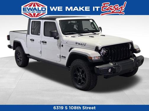 Bright White Clearcoat 2021 Jeep Gladiator Sport