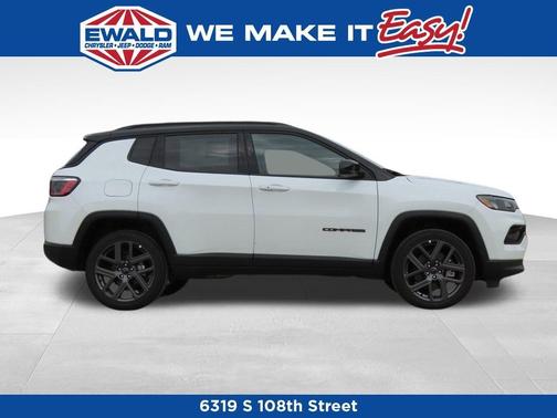 Bright White Clearcoat 2026 Jeep Compass Limited