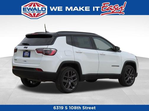 Bright White Clearcoat 2026 Jeep Compass Limited