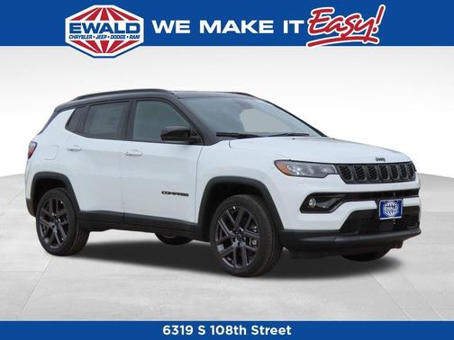 Bright White Clearcoat 2026 Jeep Compass Limited