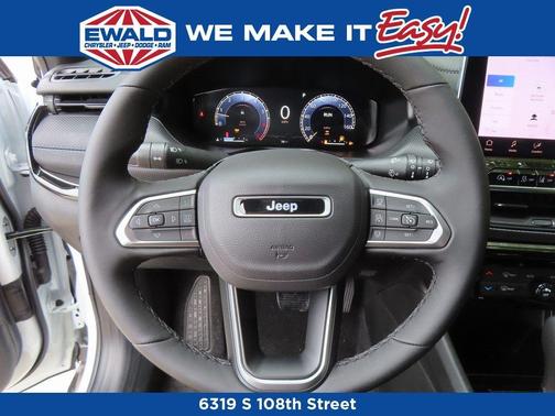 Bright White Clearcoat 2026 Jeep Compass Limited