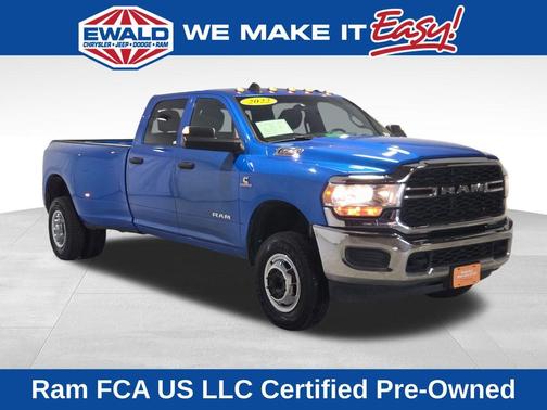 Hydro Blue Pearlcoat 2022 RAM 3500 Tradesman