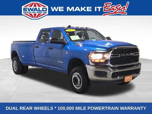 Hydro Blue Pearlcoat 2022 RAM 3500 Tradesman