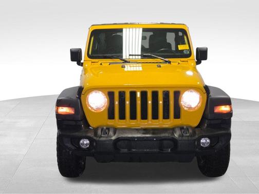 Baja Yellow Clearcoat 2021 Jeep Wrangler Unlimited Sport
