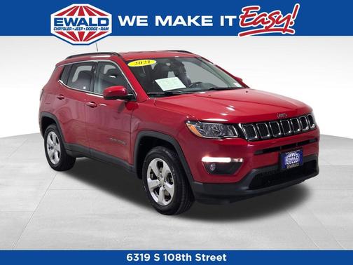Redline Pearlcoat 2021 Jeep Compass Latitude