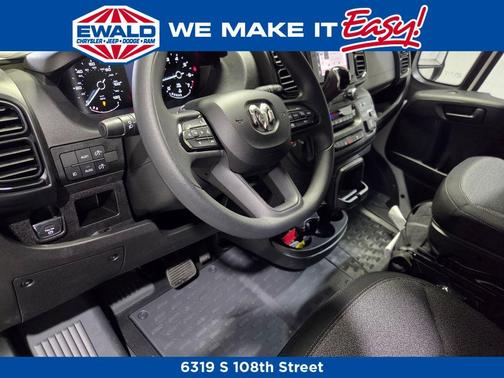 Bright White Clearcoat 2026 RAM ProMaster 2500 High Roof