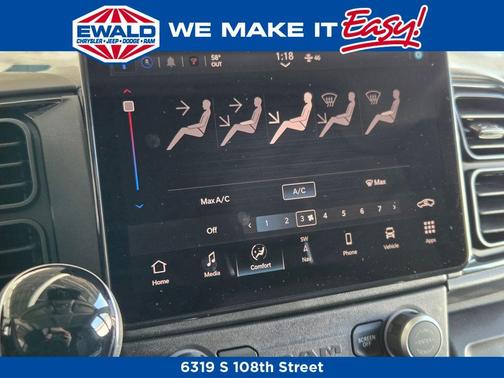 Bright White Clearcoat 2026 RAM ProMaster 2500 High Roof