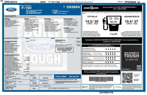 Tuxedo Black Metallic 2015 Ford F-150 XLT