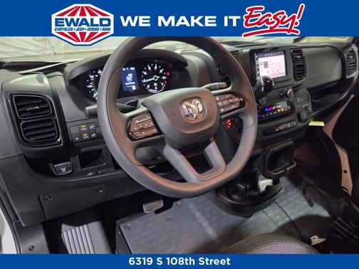 Bright White Clearcoat 2026 RAM ProMaster 2500 High Roof