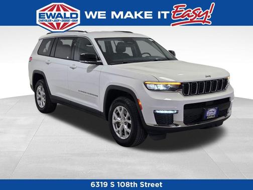 Bright White Clearcoat 2023 Jeep Grand Cherokee L Limited