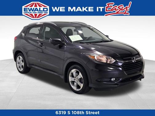 Crystal Black Pearl 2016 Honda HR-V EX-L w/Navigation