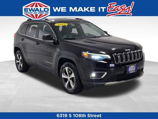 Diamond Black 2019 Jeep Cherokee Limited