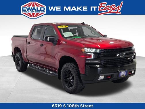 Cherry Red Tintcoat 2021 Chevrolet Silverado 1500 LT Trail Boss
