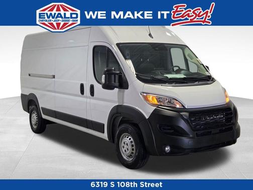 Bright White Clearcoat 2026 RAM ProMaster 2500 High Roof