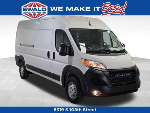 Bright White Clearcoat 2026 RAM ProMaster 2500 High Roof