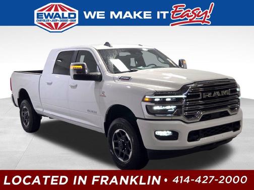 Bright White Clearcoat 2027 RAM 2500 Laramie