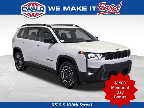 Bright White Clearcoat 2026 Jeep Cherokee LAREDO/LIMITED