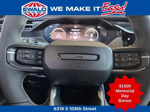 Bright White Clearcoat 2026 Jeep Cherokee LAREDO/LIMITED