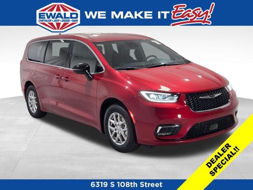 Red 2026 Chrysler Pacifica Select